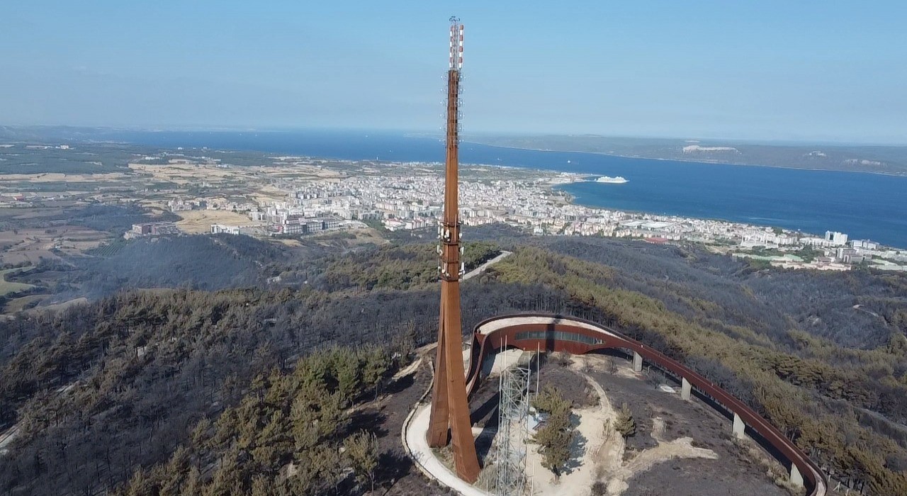 Çanakkalede yaşanan 4 büyük yangında 5 bin 236 hektar ormanlık alan yandı