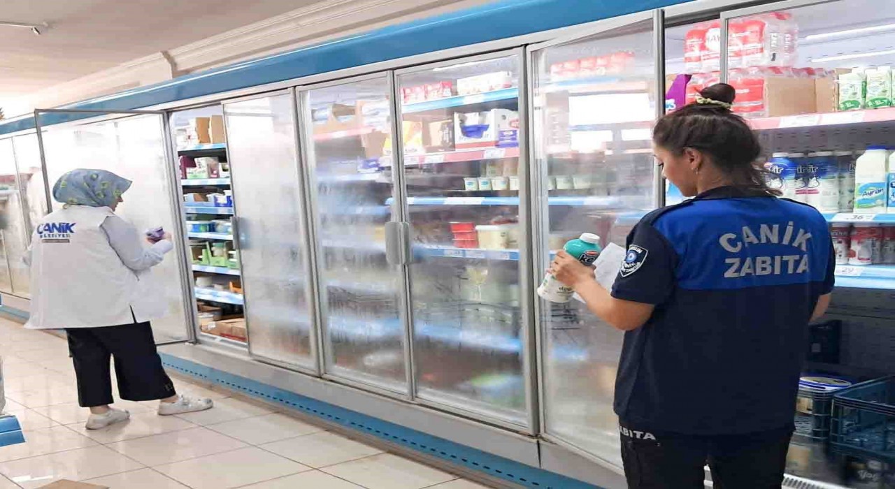 Canikte soğuk gıda denetimi