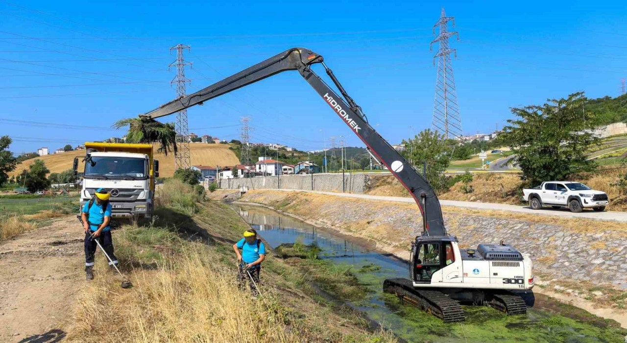 Çark Deresi ve çevresi için temizlik çalışmaları devam ediyor