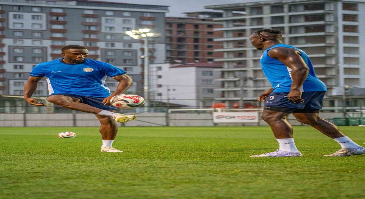 Çaykur Rizesporda Göztepe mesaisi başladı