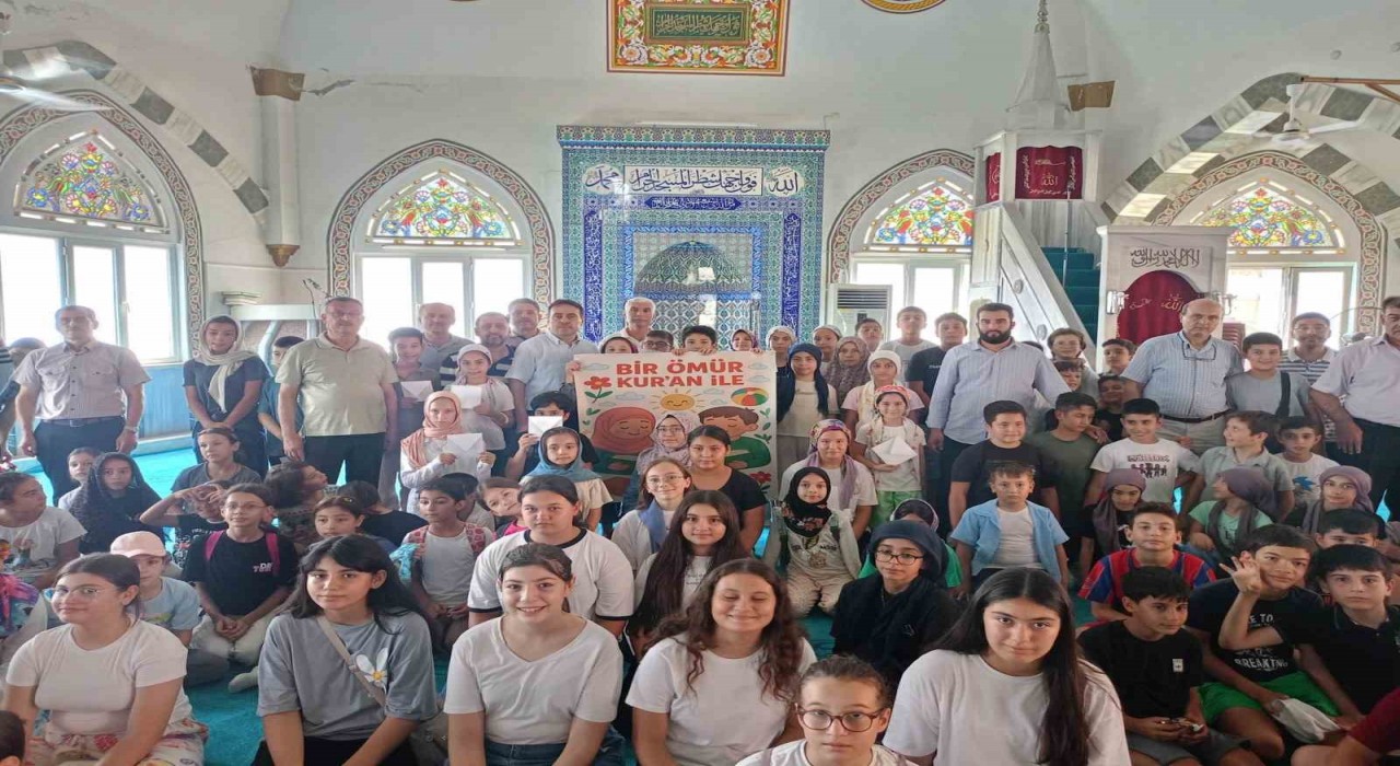 Çinede Yaz Kuran Kursları sona erdi