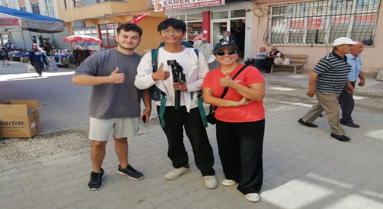 Çinli turist Joe, yürüyerek Türkiyeyi geziyor