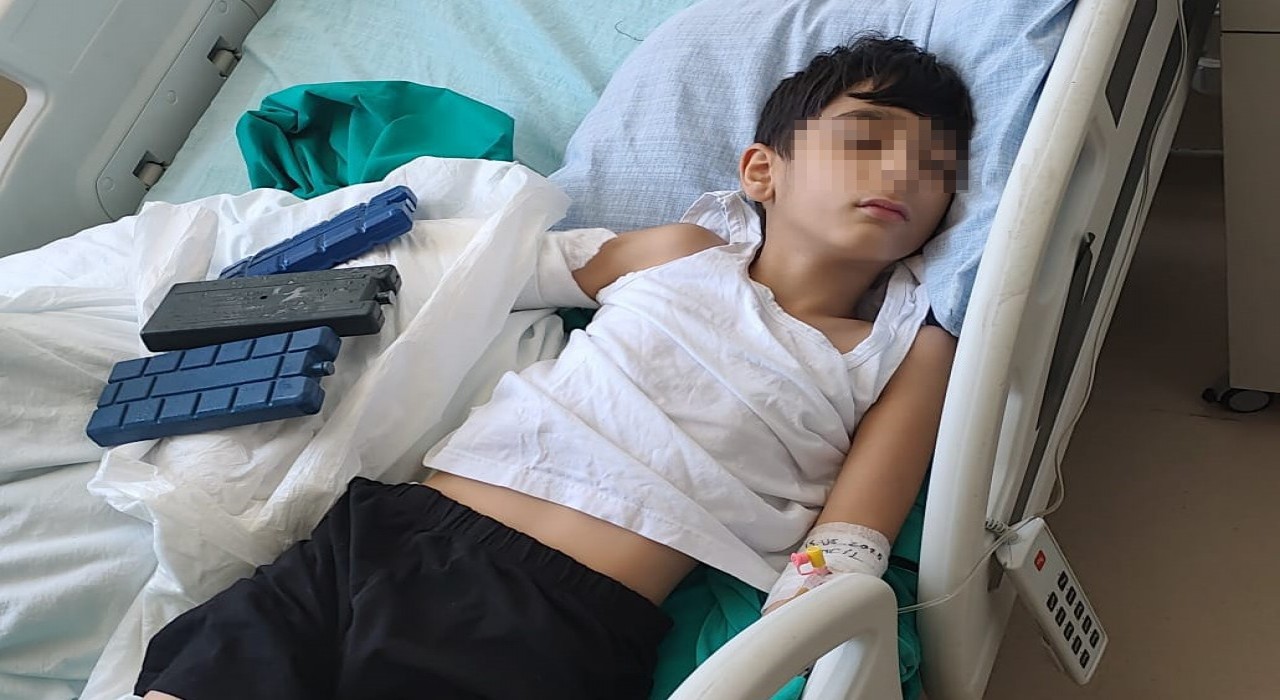 Çocuğu bisikletten iten uzman çavuş gözaltına alındı