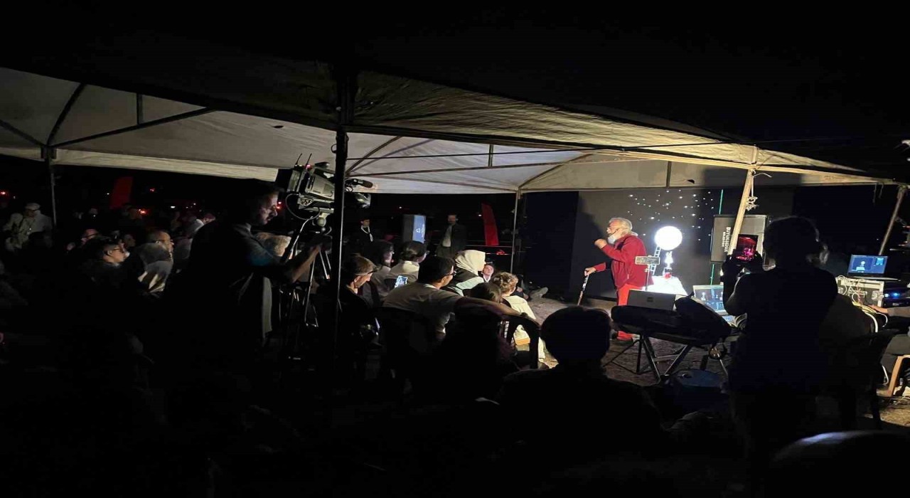 Çocuklar Sandrasta uzayın gizemlerini keşfetti