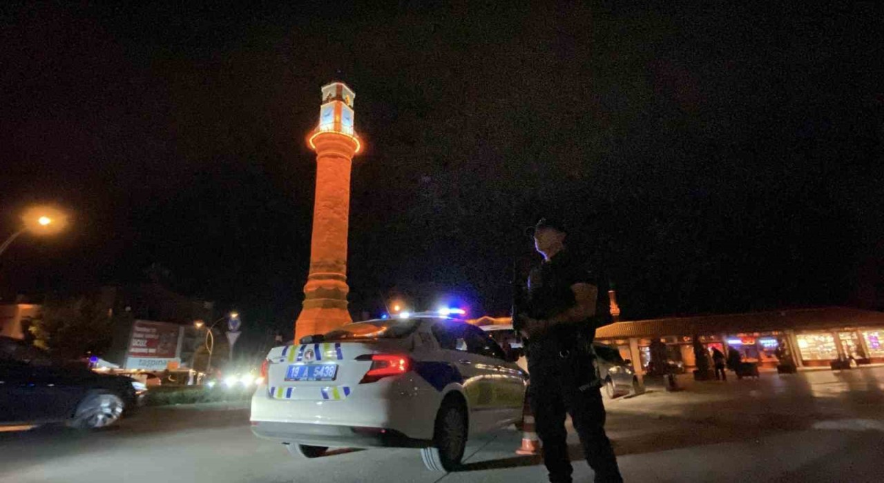 Çorum polisinden Huzur uygulaması: Cezalar yağdı