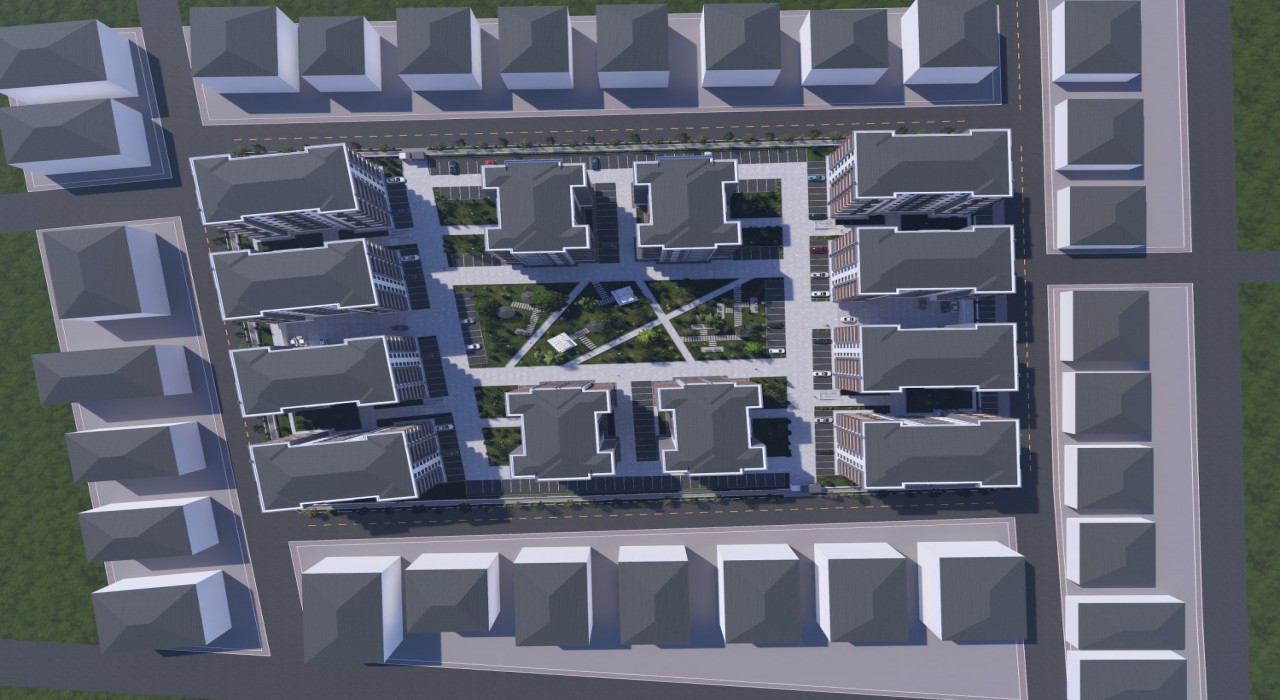 Çorumda dev kentsel dönüşüm hamlesi: Hasanpaşaya 572 modern konut yapılacak