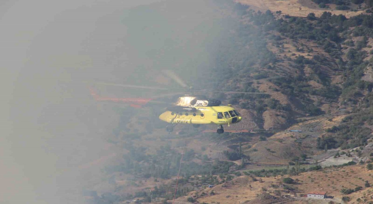 Çorumdaki orman yangını kontrol altına alındı