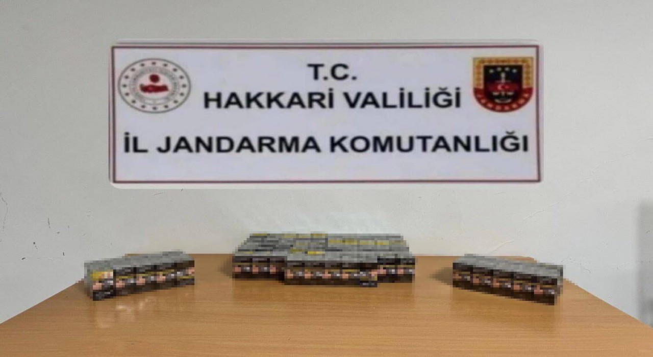 Çukurcada 985 paket kaçak sigara ele geçirildi