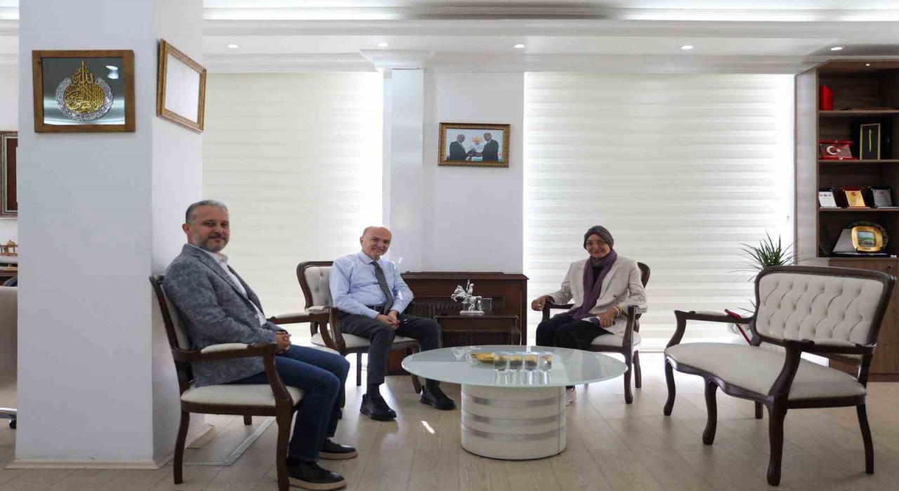 Cumhurbaşkanı Başdanışmanı Oruçtan, Başkan Özlüye ziyaret