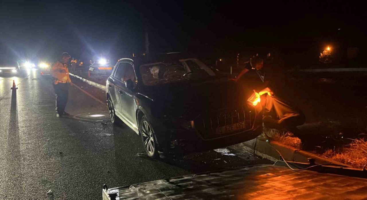 D100de otomobilin çarptığı yaşlı adam hayatını kaybetti