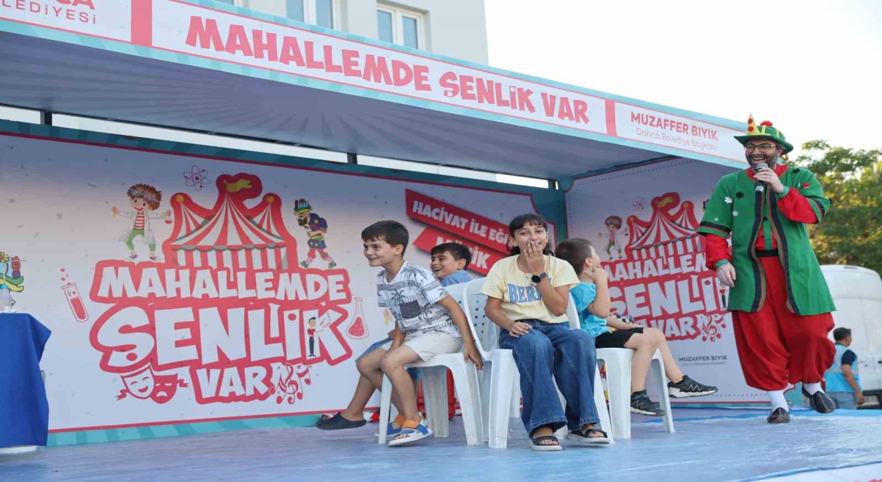 Darıcada Mahallemde Şenlik Var etkinliği çocuklarla buluşuyor