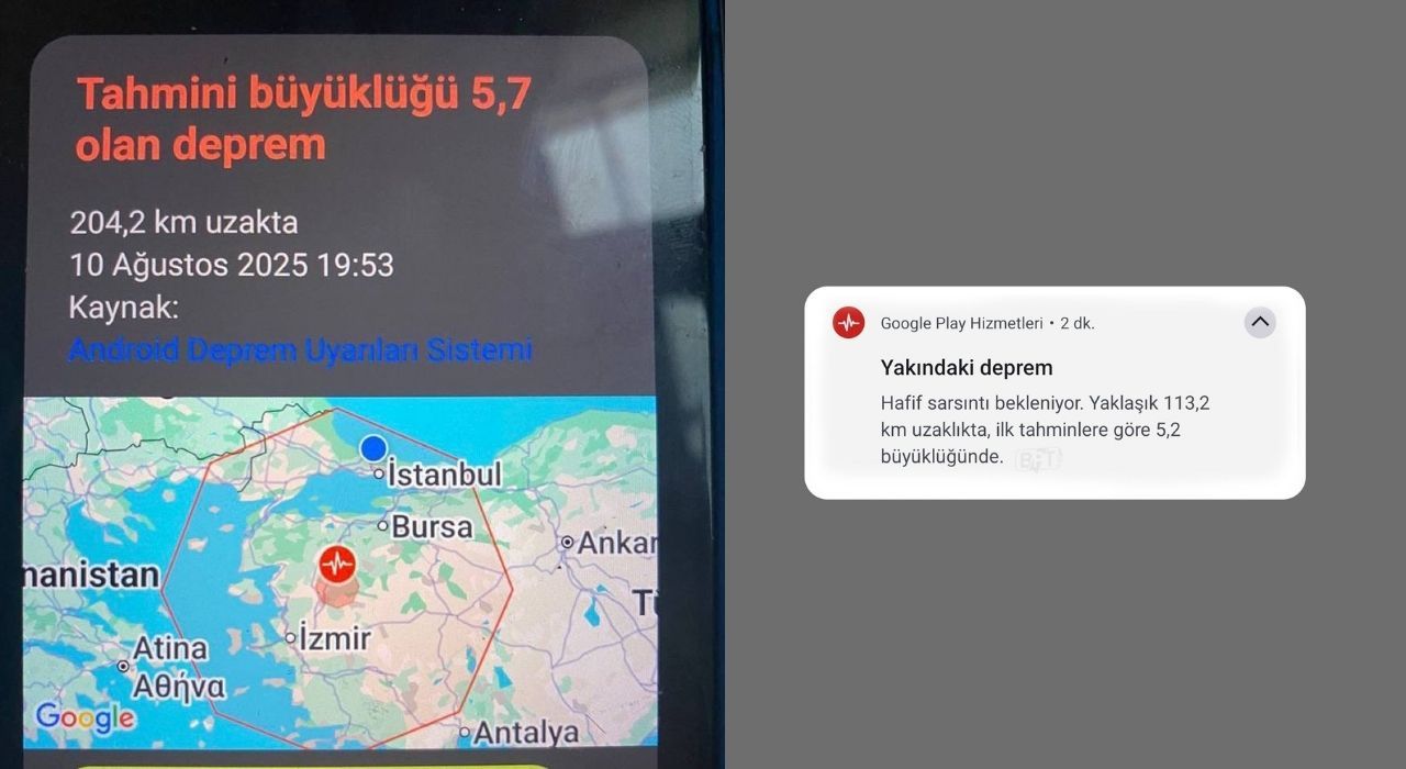 Deprem Uyarı Sistemi, Balıkesir Depreminden 30 Saniye Önce Alarm Verdi
