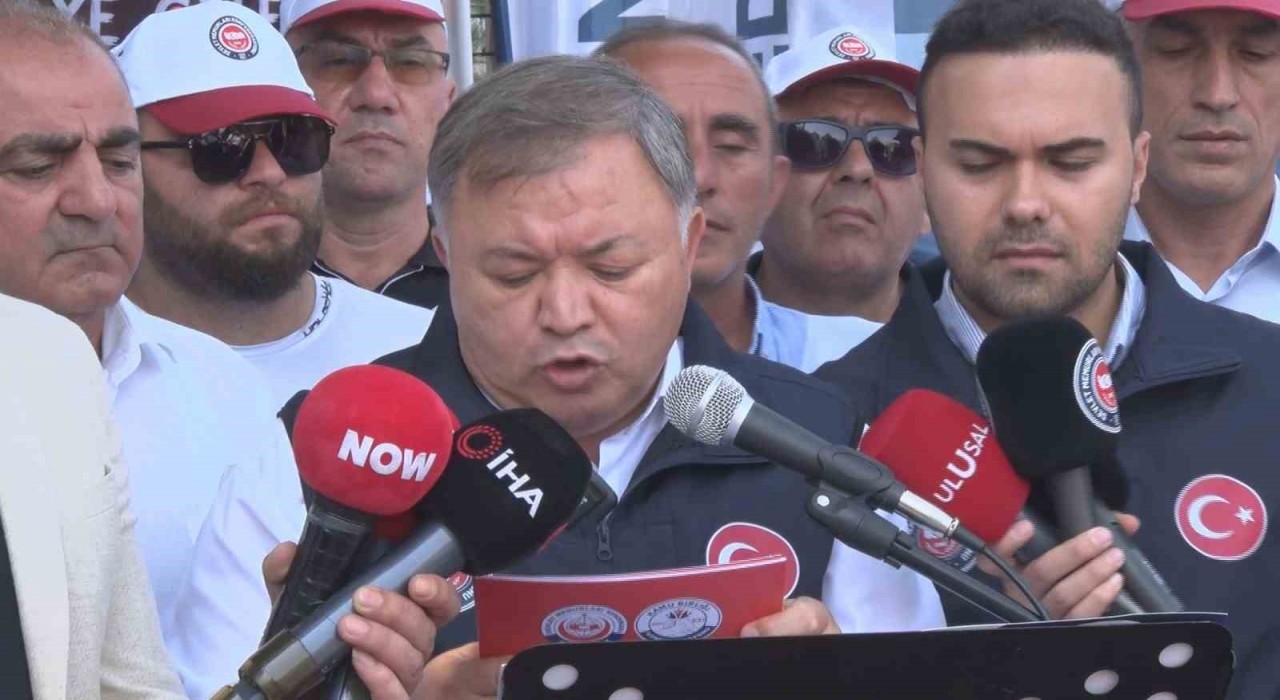 Devlet Memurları Sendikası Başkanı Cengiz: MSB, TSK, Emniyet Genel Müdürlüğüne bağlı memurlara yıpranma payı talep ediyoruz