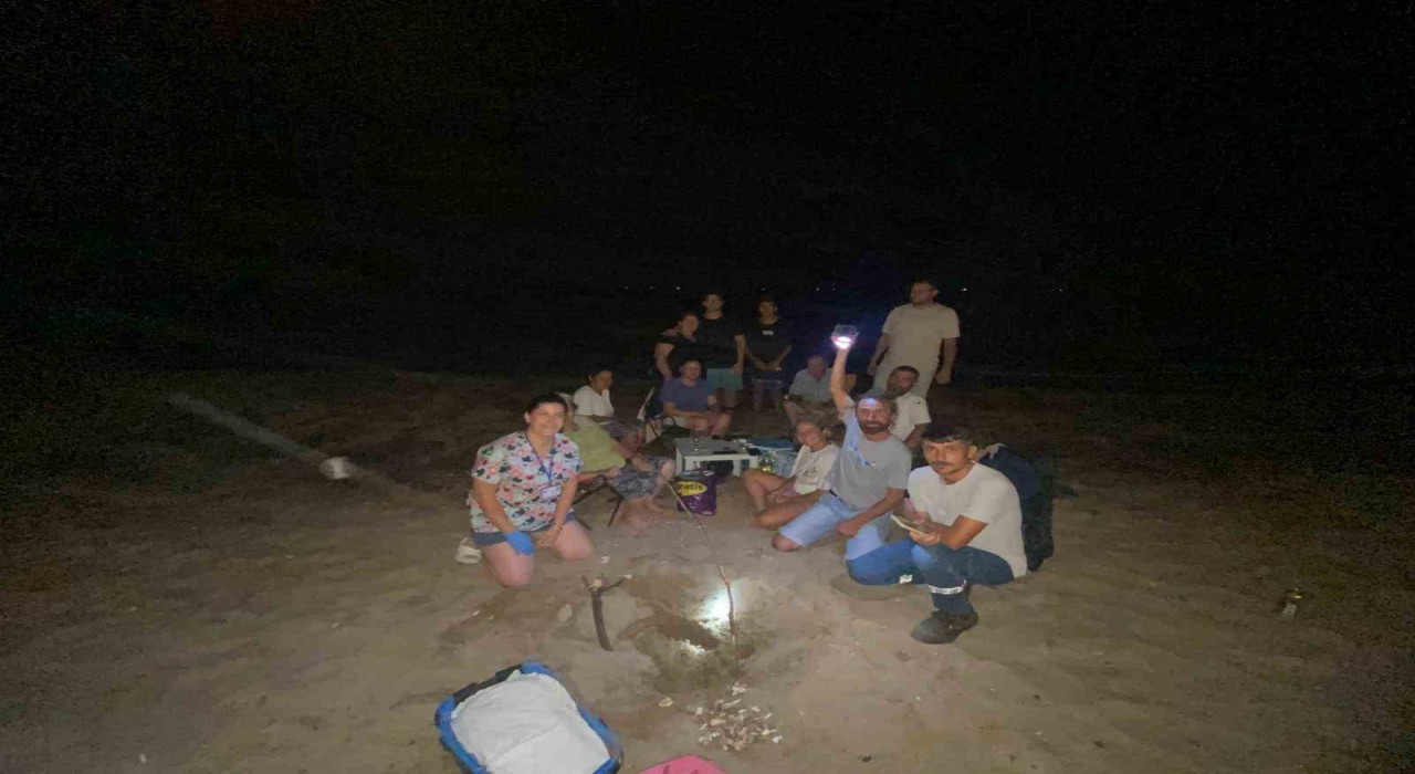 Didimde 47 yavru caretta caretta denize ulaştı