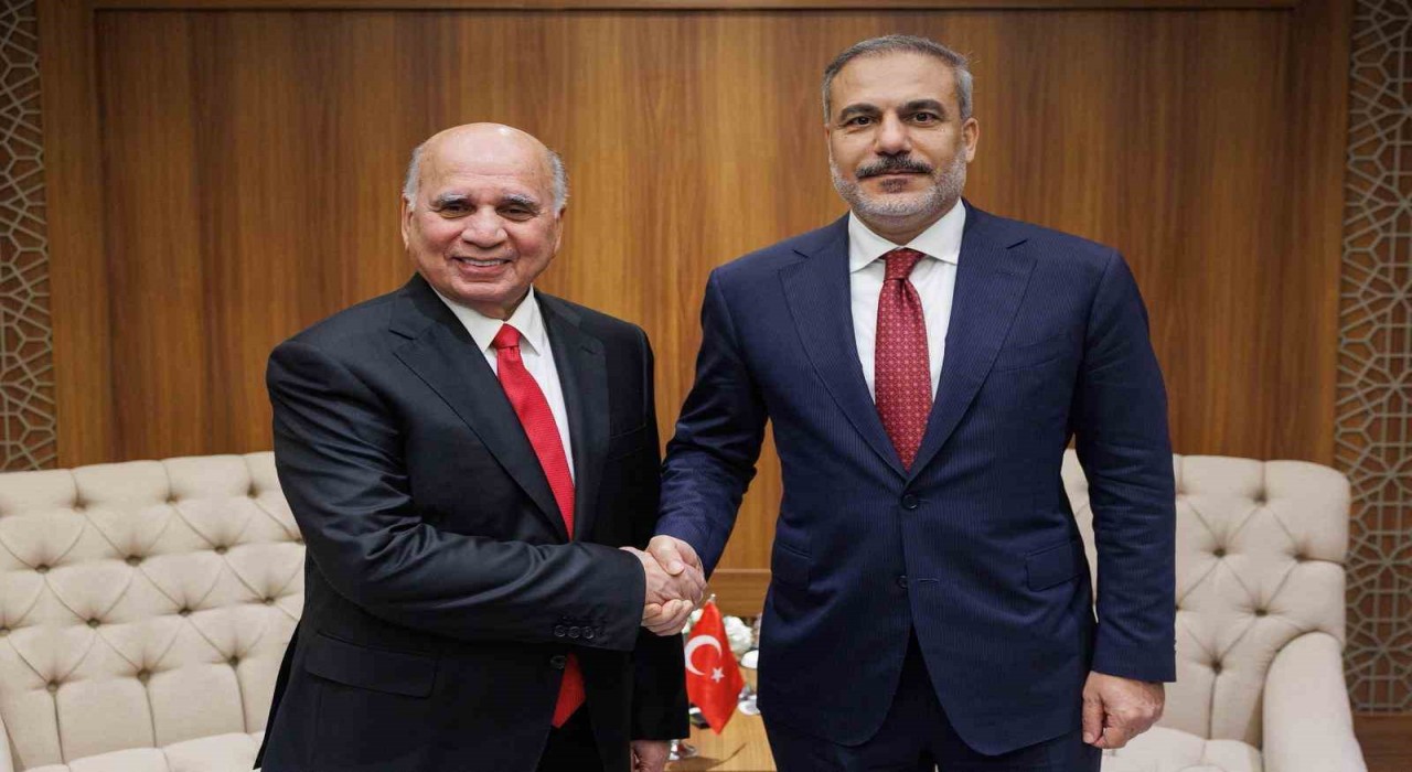 Dışişleri Bakanı Fidan, Iraklı mevkidaşı Hüseyin ile görüştü