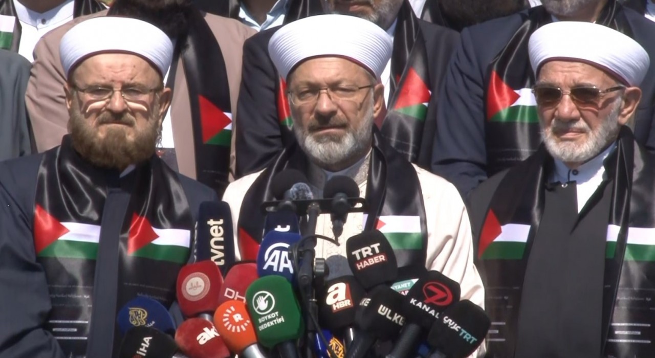 Diyanet İşleri Başkanı Ali Erbaştan İsrail için boykot çağrısı
