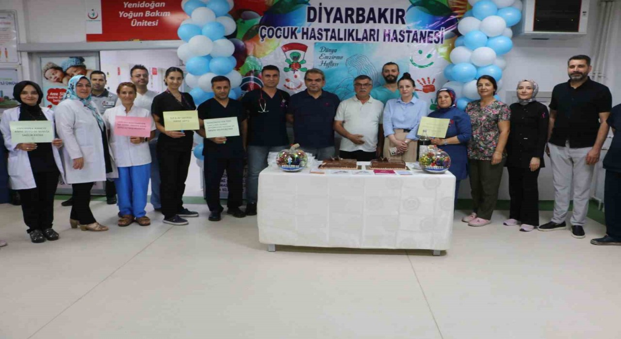 Diyarbakırda Dünya Emzirme Haftası kutlandı