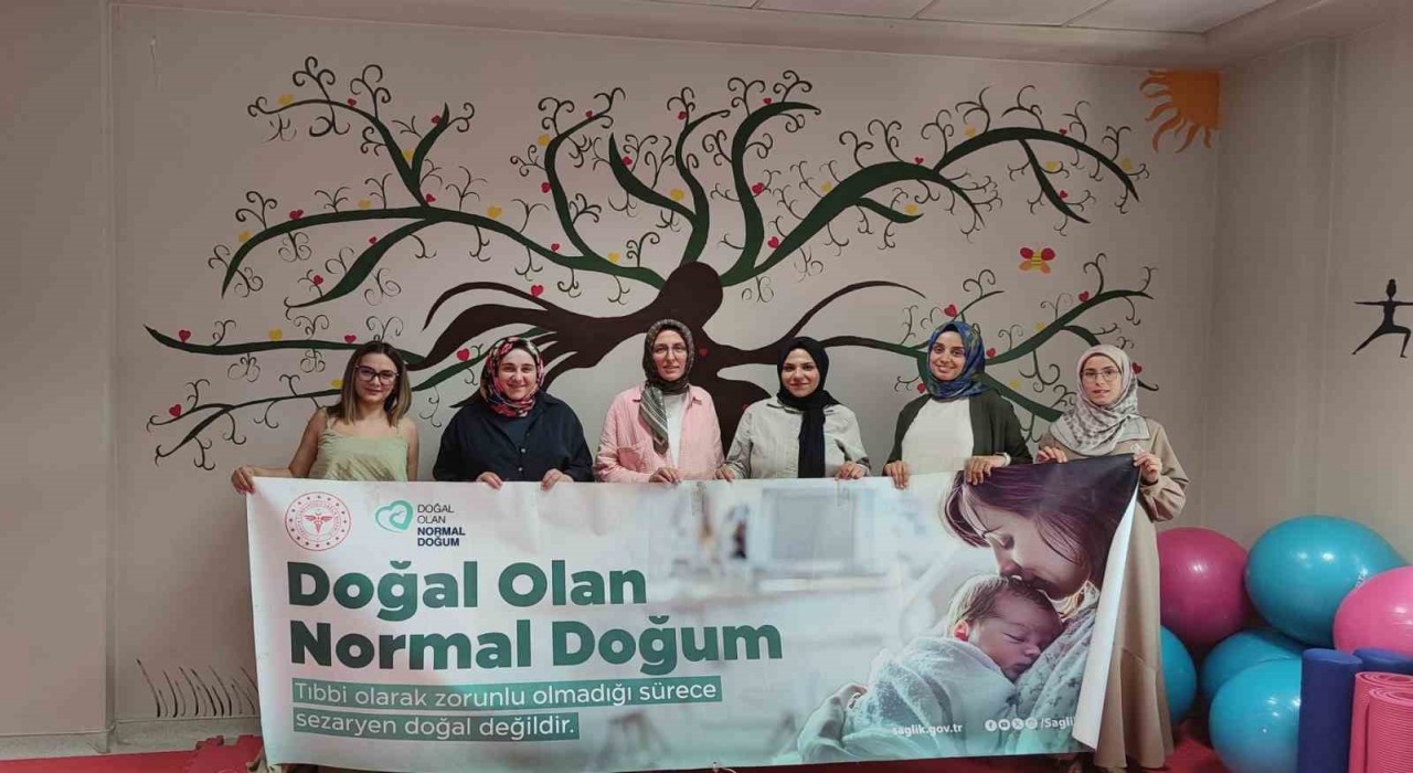Doğal olan normal doğum etkinliği