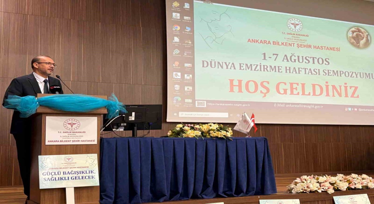 Dünya Emzirme Haftası sempozyumu Ankarada gerçekleştirildi