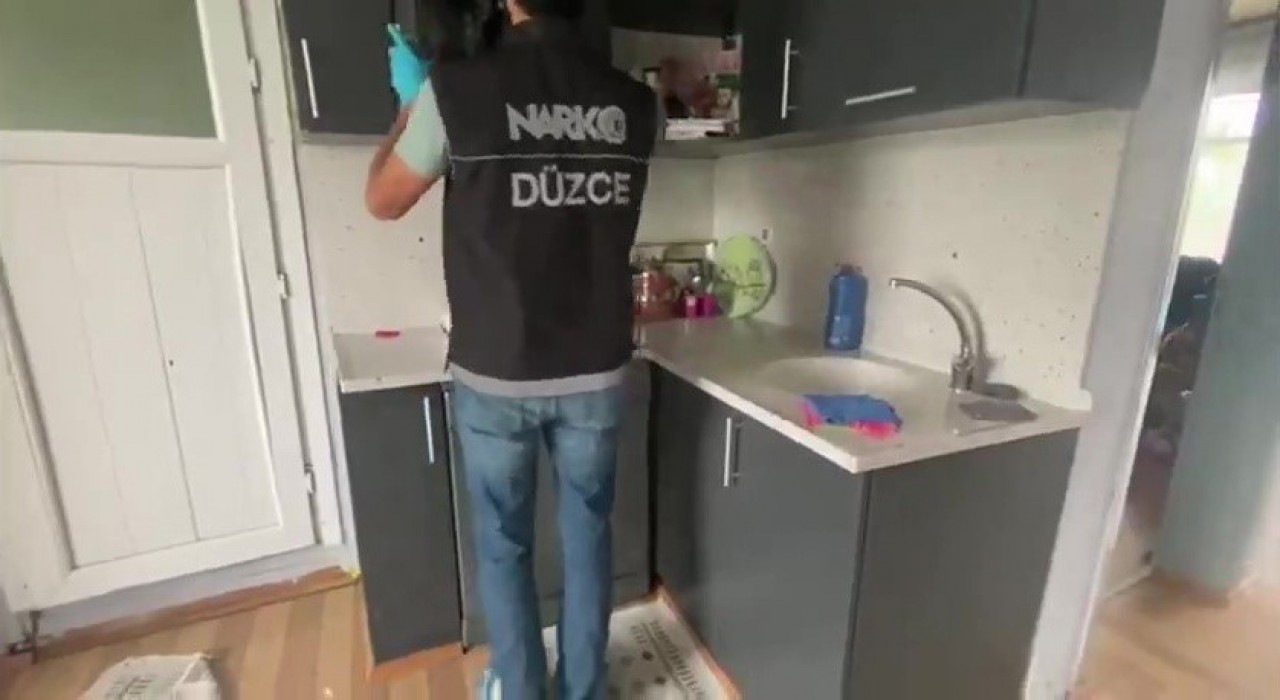 Düzcede uyuşturucudan 34 şahsa işlem yapıldı, 2 kişi tutuklandı