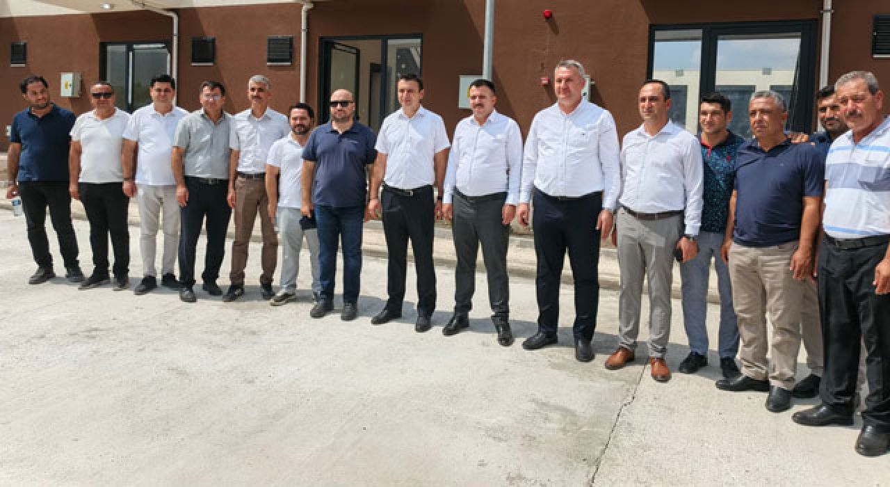 Düziçi Meyve Sebze Hali Kompleksi’nin Geçici Kabulü Yapıldı