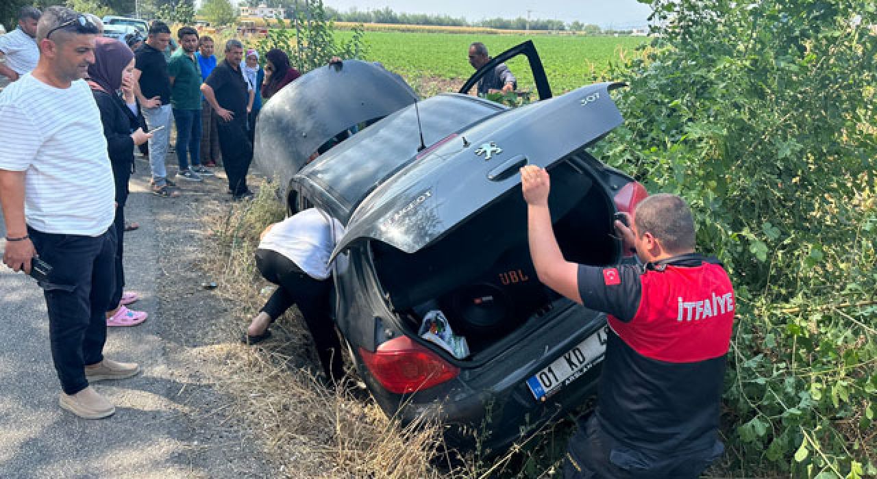 Düziçi’nde Otomobil Şarampole Devrildi: 4 Yaralı