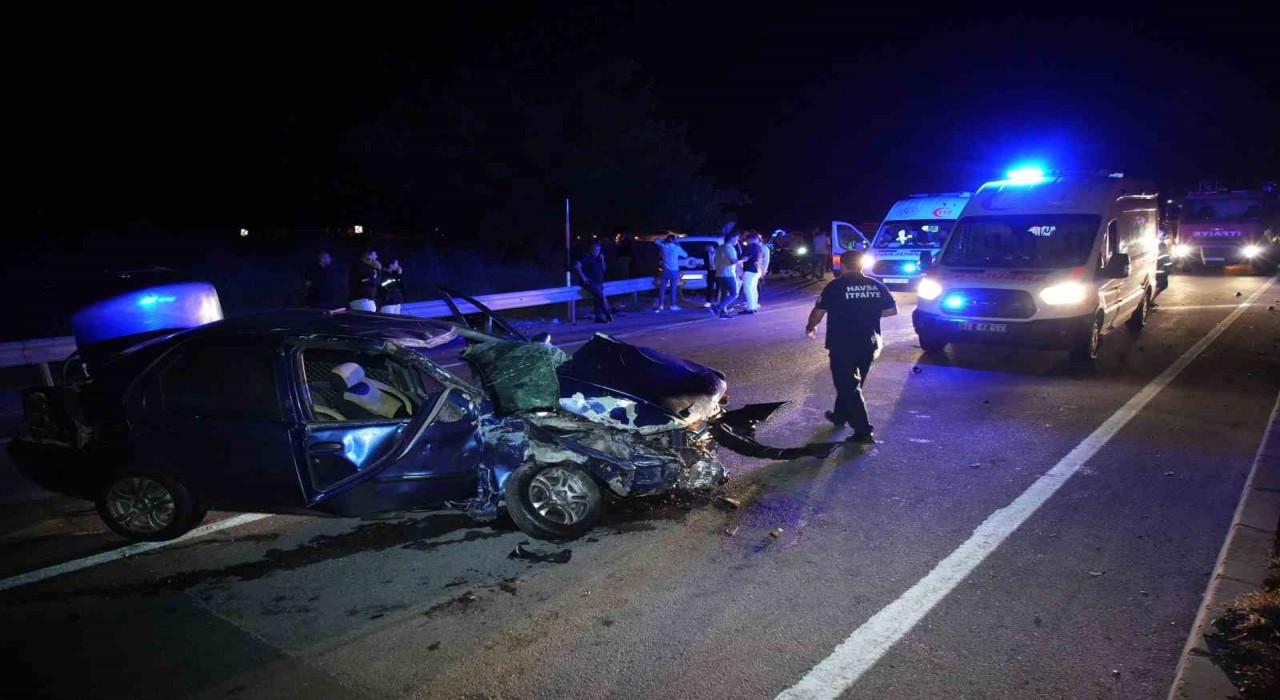 Edirnede feci kaza: 1i ağır 5 yaralı