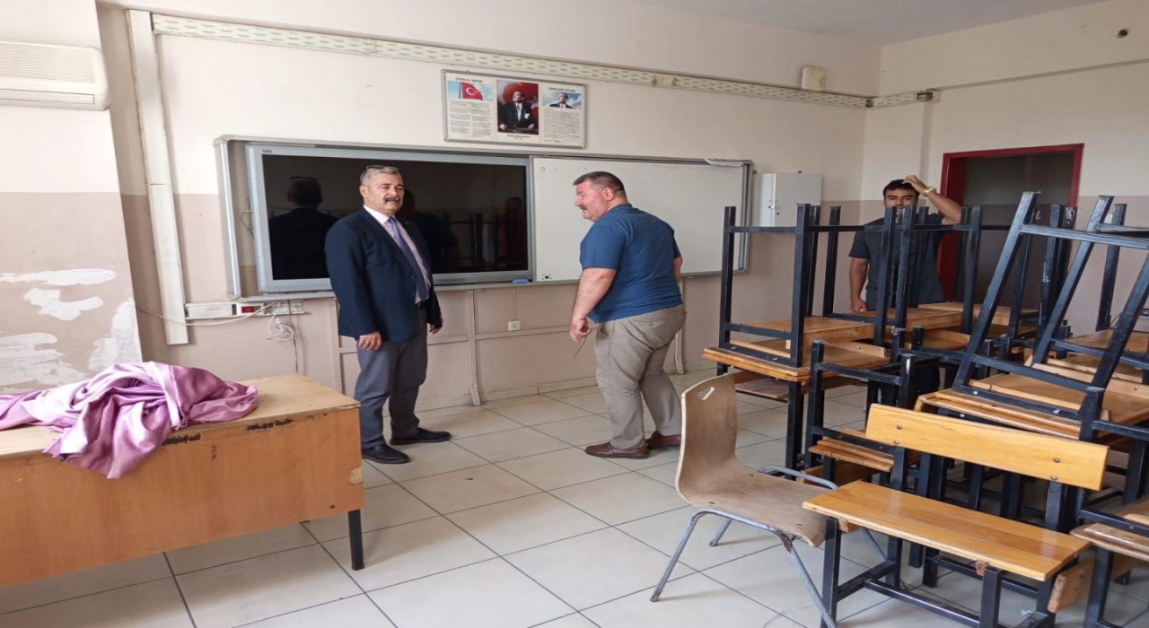 Efelerde okullar yeni eğitim öğretim yılına hazırlanıyor