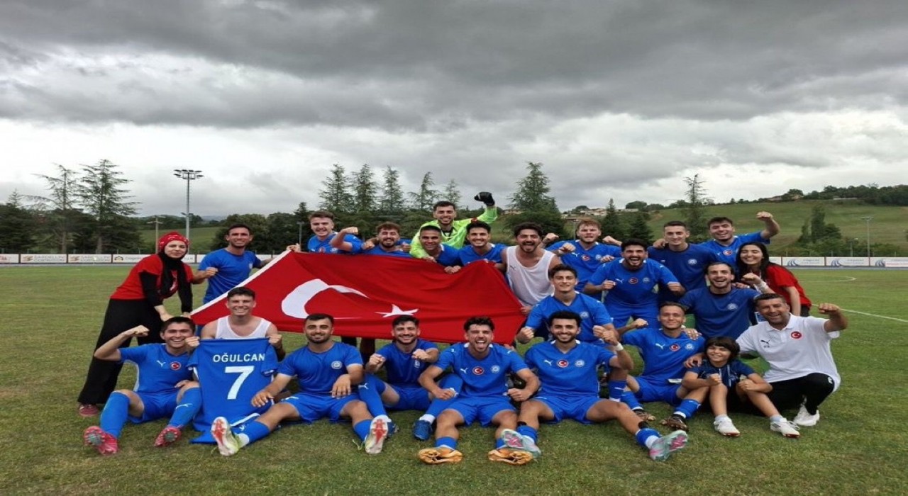 Ege Üniversitesi Futbol Takımı Avrupanın en iyi 4 takımı arasında yer aldı