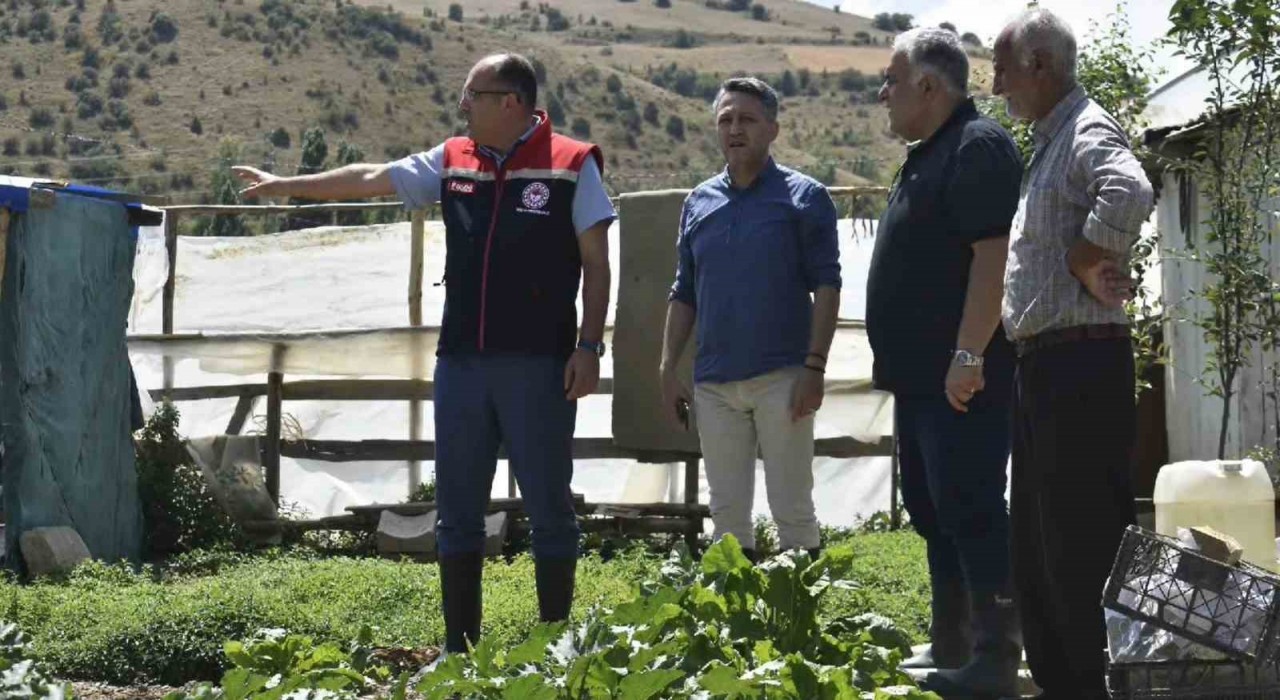 Eko-Köyde tarımsal inceleme yapıldı