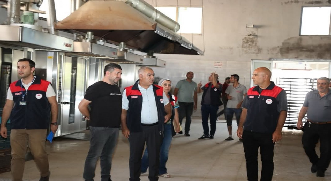 Elazığda fırınlara denetim