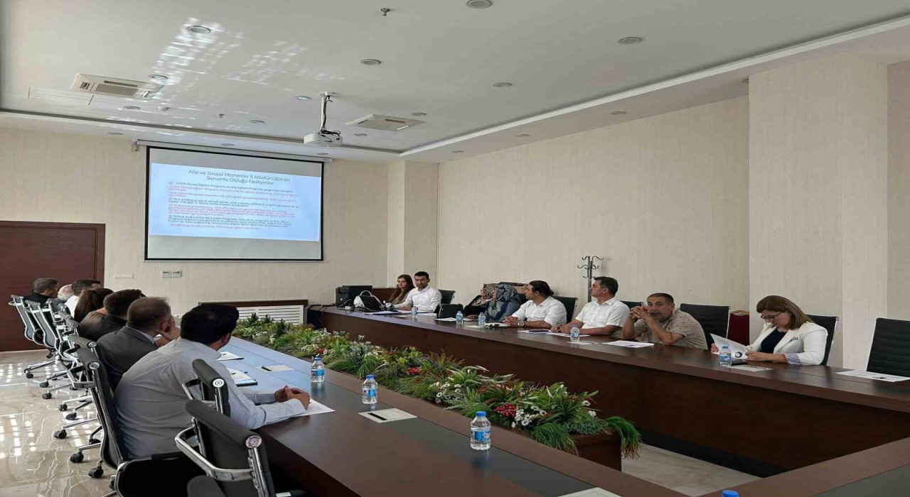 Elazığda il eylem planı koordinasyon kurulu toplantısı