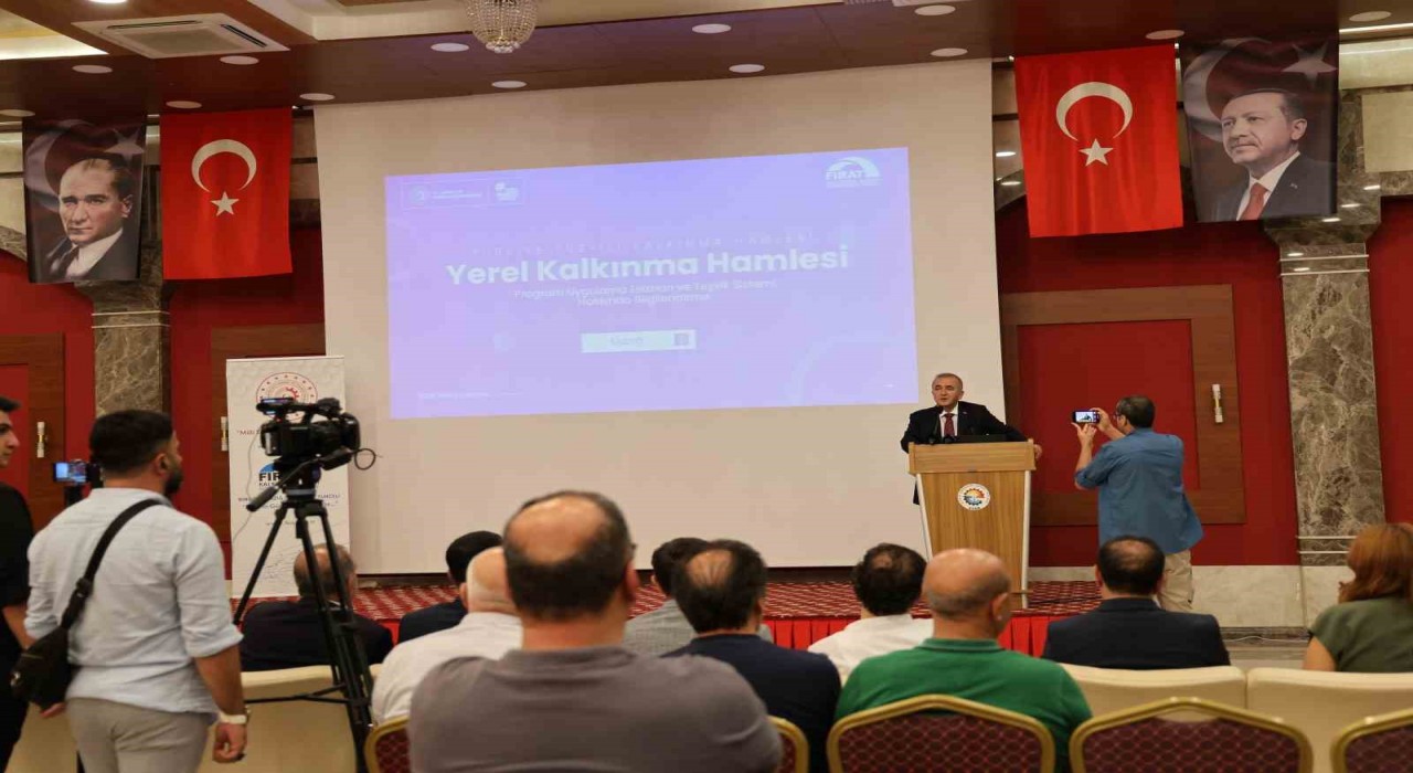 Elazığda Yeni Teşvik Sistemi ve Yerel Kalkınma Hamlesi tanıtıldı