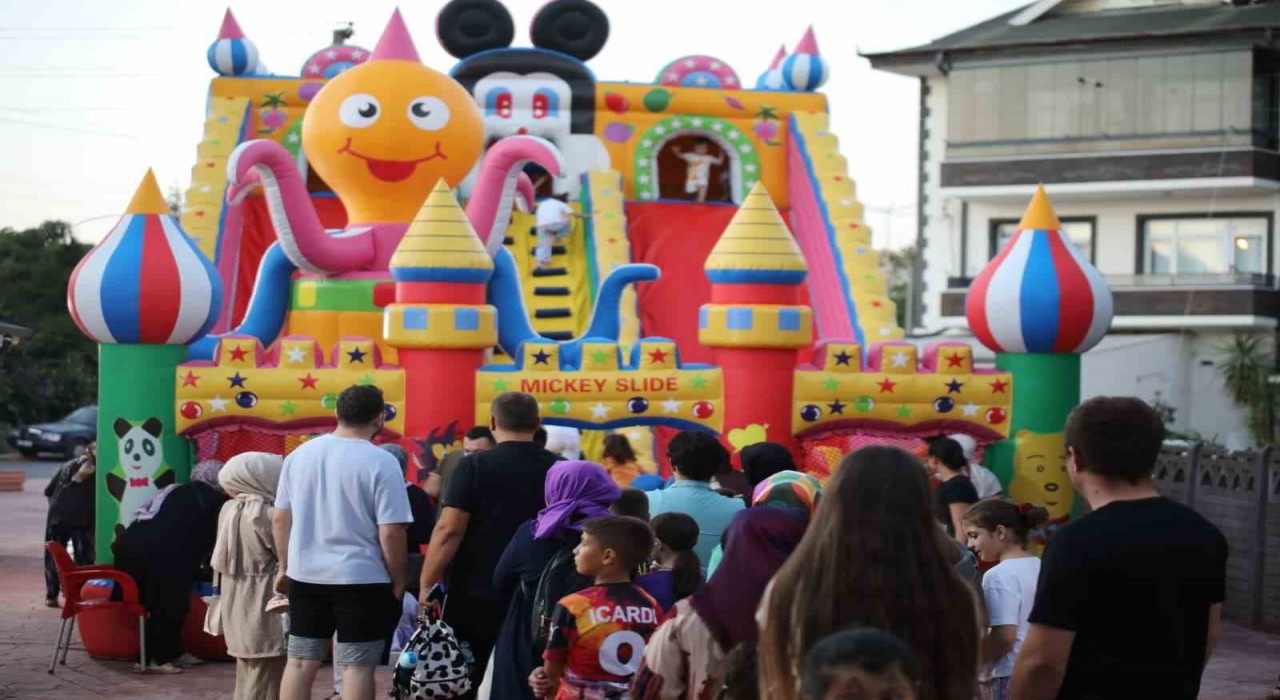 Erenlerde çocuklar için şenlikler devam ediyor