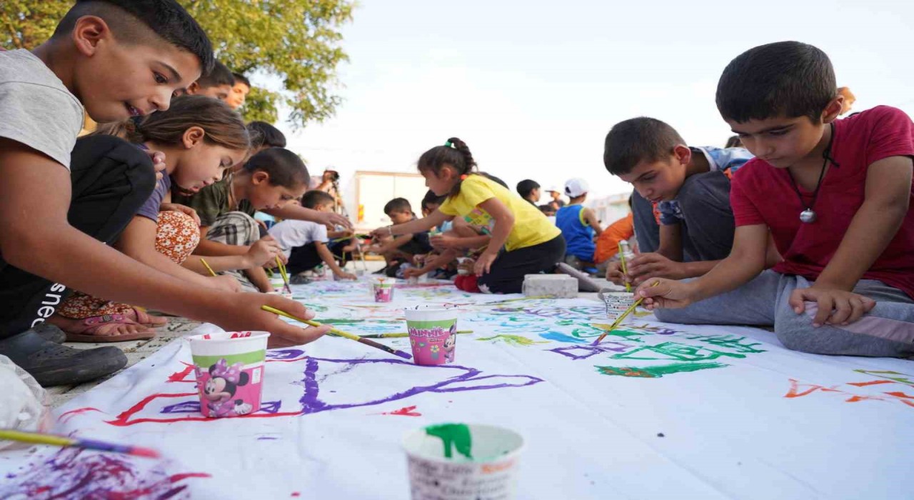 Erganinin 5 mahallesinde ‘Çocuk Köy Şenlikleri düzenlendi