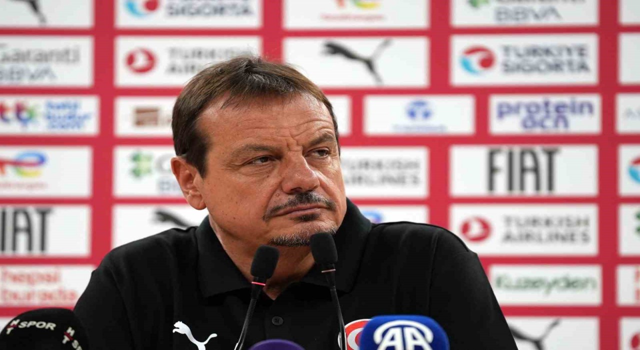 Ergin Ataman: Hedefimiz madalya kazanmak