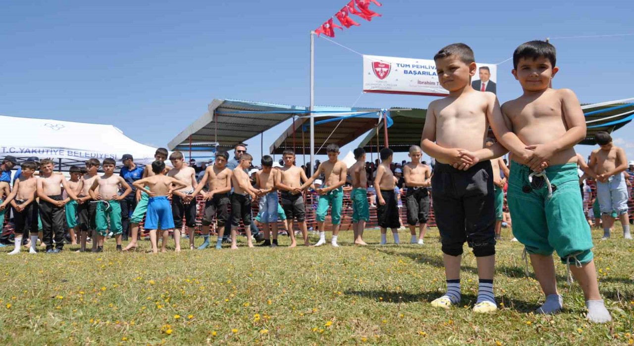 Erzurum Ovasında güreş festivali