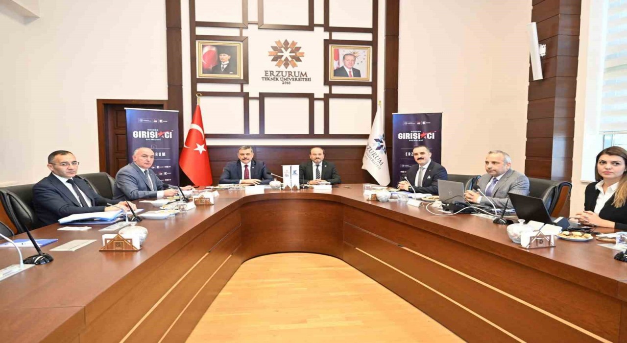 Erzurumda KOSGEB girişimcilik jürisi toplandı