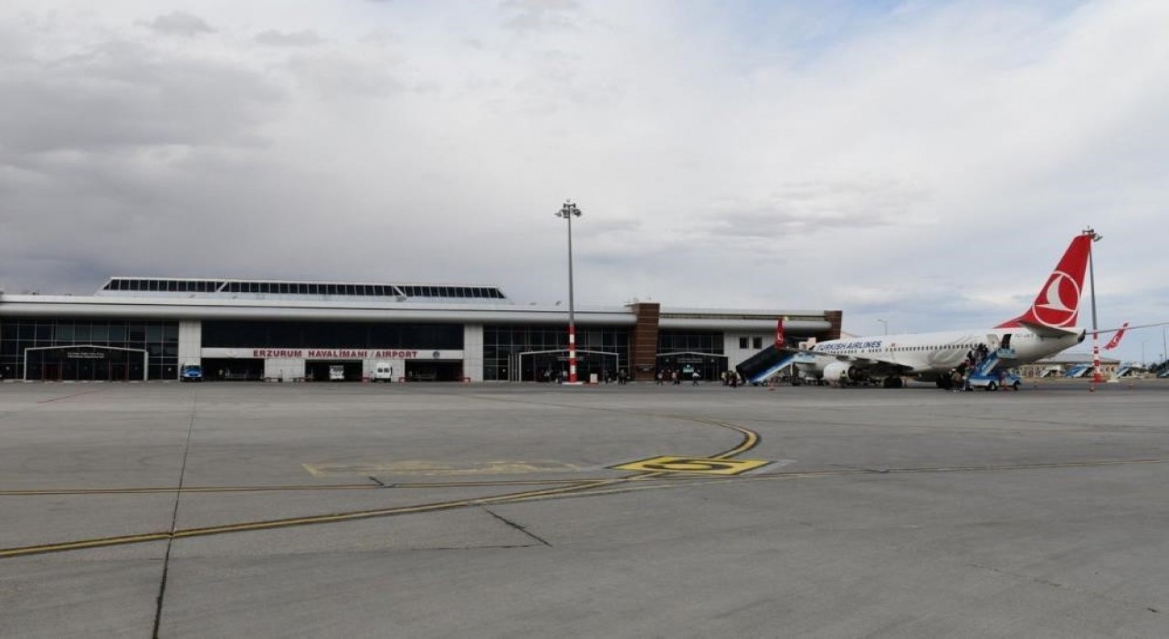 Erzurumda yedi ayda 713 bin 697 kişi uçtu