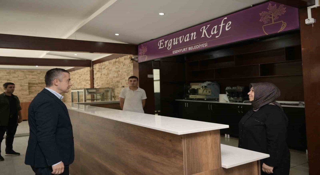 Esenyurtta Erguvan Kafe yakında hizmete girecek