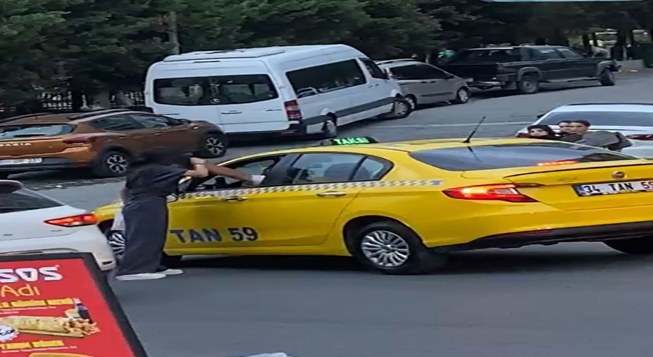 Esenyurtta tartıştığı kızı yumruk atarak bayıltan taksici kaçtı