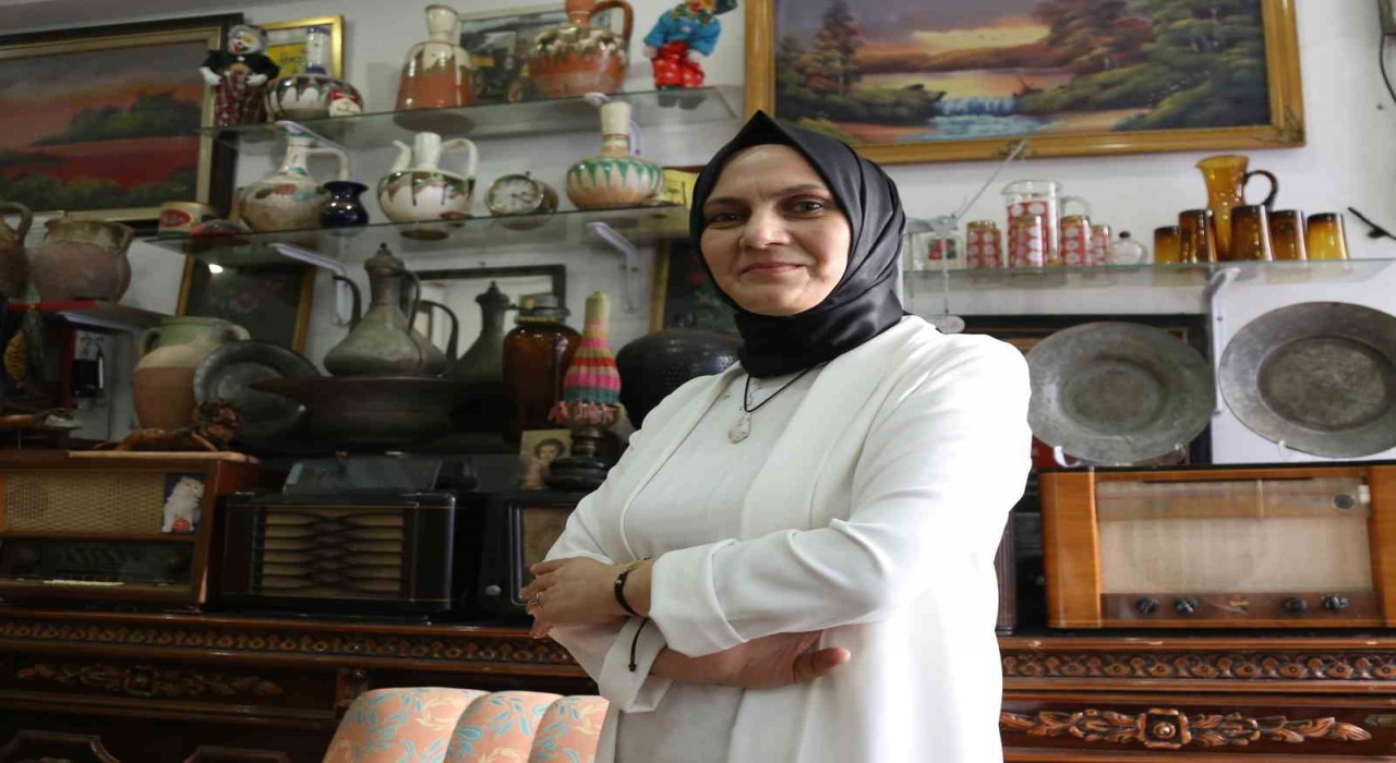 Eşinden bulaşan merak kadın girişimciyi antikacı yaptı