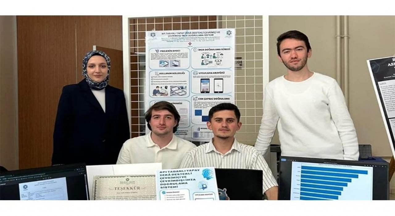 ETÜ öğrencilerinin yapay zeka projesine destek