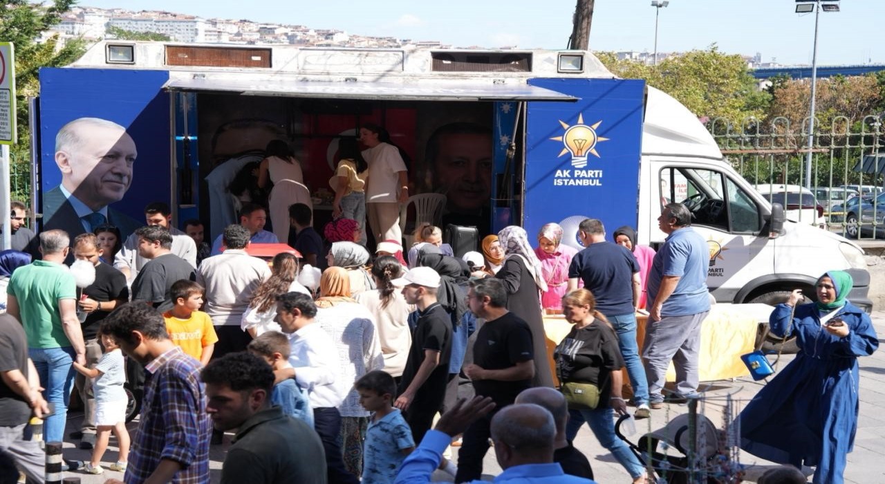 Eyüpsultanda coşkulu AK Nokta buluşması