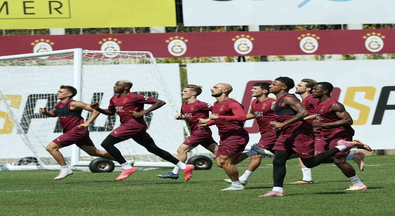 Galatasaray, Kayserispor maçı hazırlıklarına ara vermeden başladı