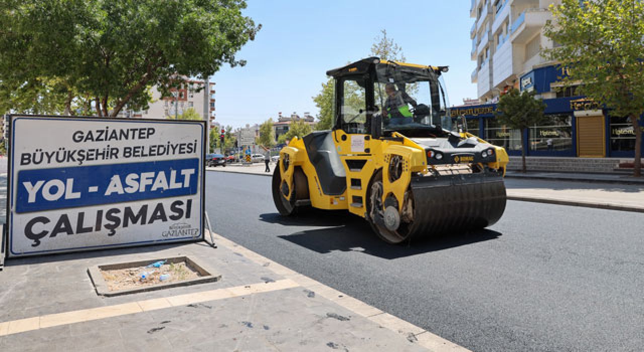 Gaziantep Büyükşehir Belediyesi Asfalt Yol Hedefinin Yüzde 55’ini Tamamladı