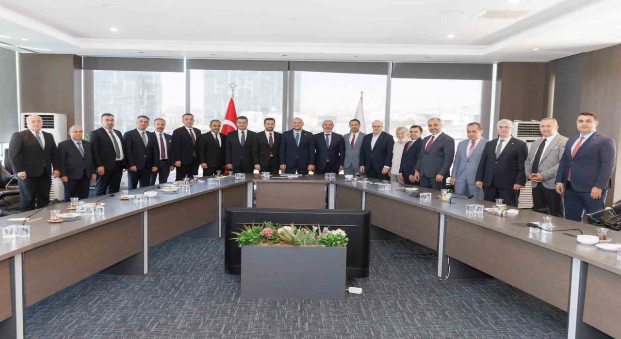 Gaziantep MÜSİADdan genel merkeze ziyaret