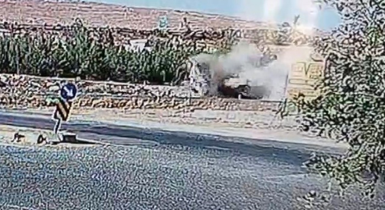 Gaziantepte 3 kişinin öldüğü feci kaza kamerada