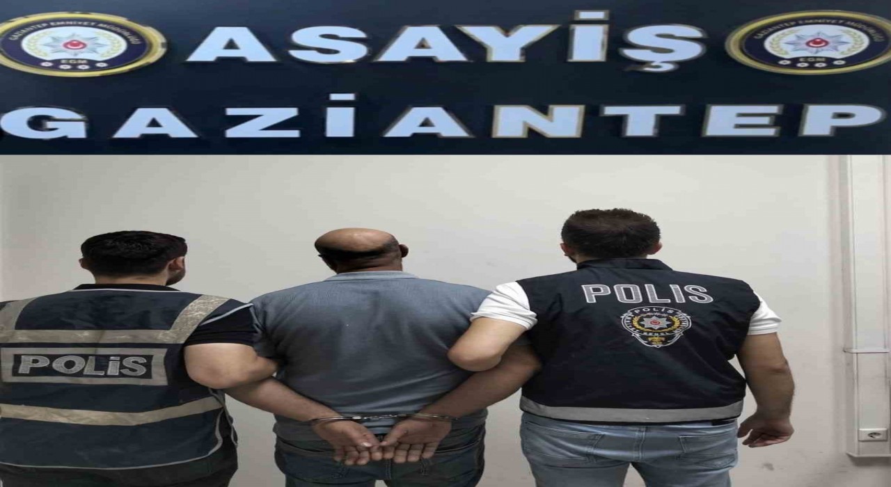Gaziantepte 30 yıl kesinleşmiş cezayla aranan şahıs yakalandı