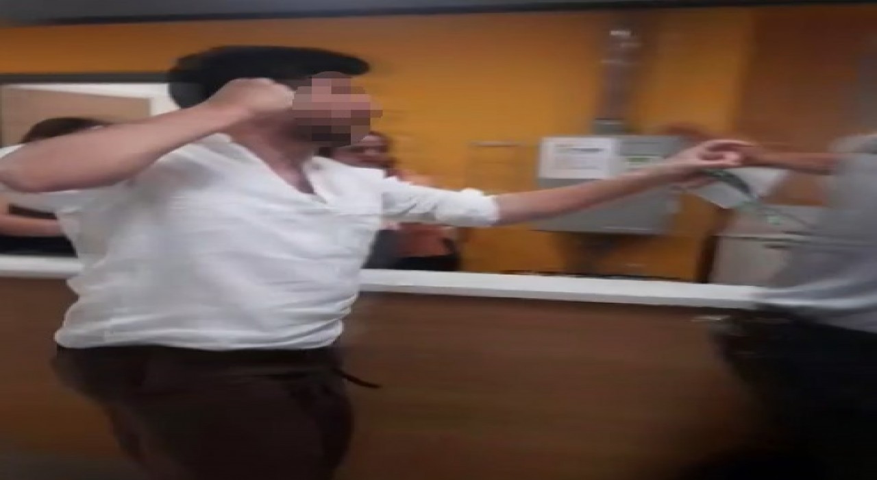 Gaziantepte doktordan hasta yakınlarına yumruklu saldırı iddiası